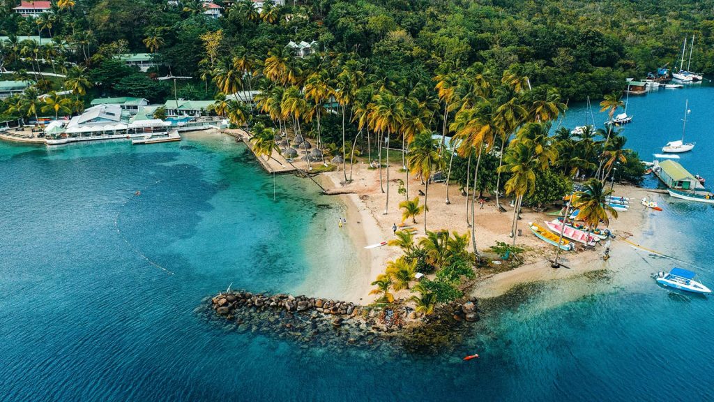 Beach in St. Lucia